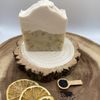 lemon and poppy seed soap