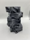 Mint and Charcoal Salt Soap mint and charcoal salt soap